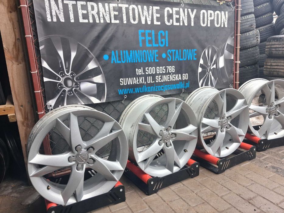 4x felgi alu R19 5x112 Audi A4 A5 A6 A7 Q7 Vw Skoda Seat