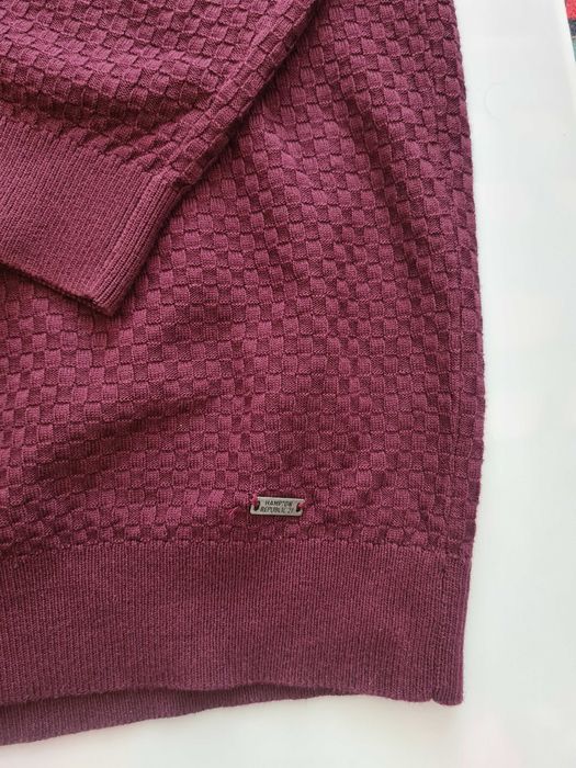 Sweter męski bawełna,  Hampton Republic r. XL