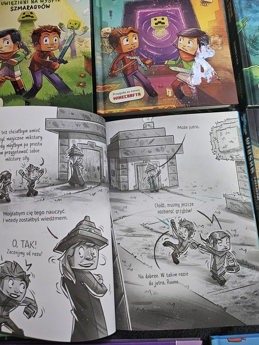 Minecraft książki