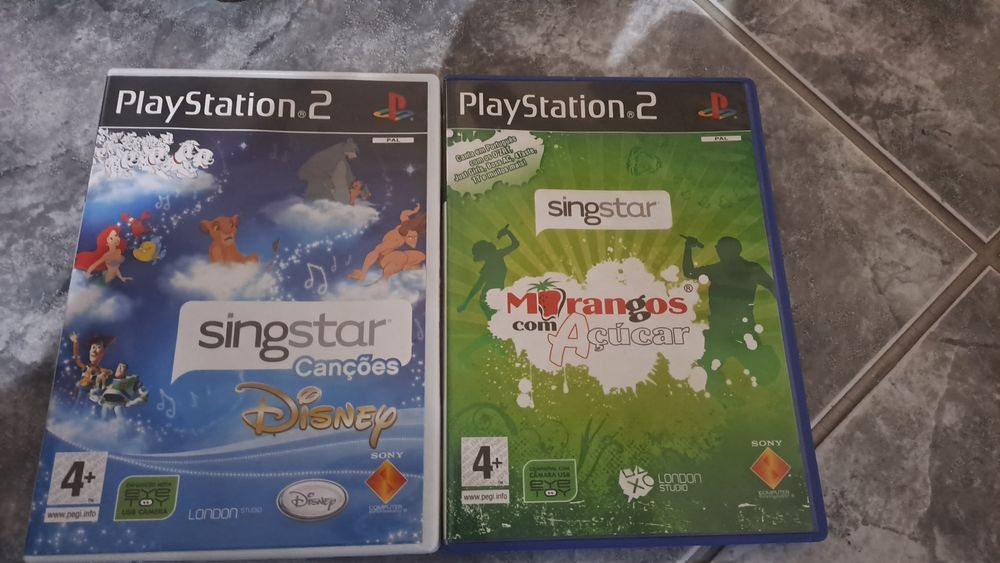 Jogos Singstar Playstation 2