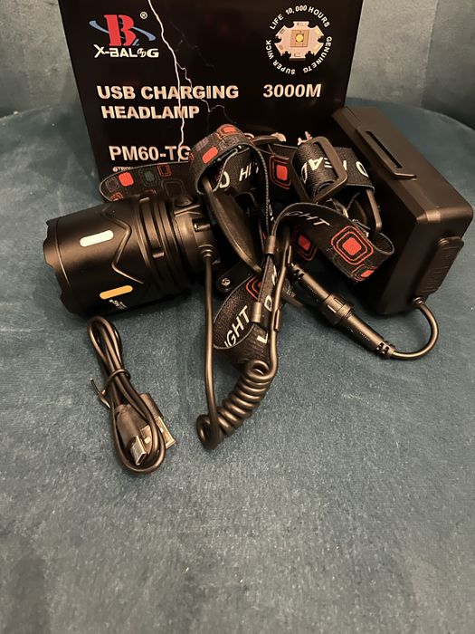 Lanterna para caça de cabeça mais potente do mercado