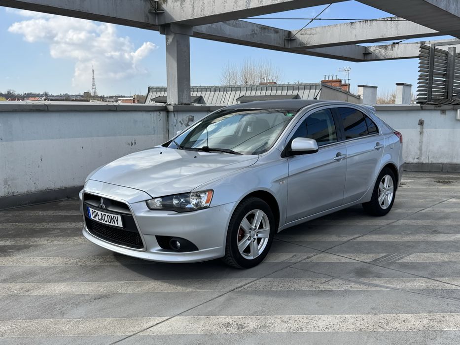 Mitsubishi Lancer 2010 rok 2.0 diesel 140KM Manual bez rdzy Alufelgi OPŁACONY