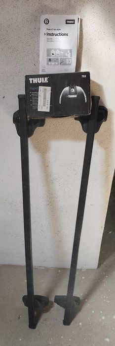 Thule Fit Kit 3039 e Barras em ferro
