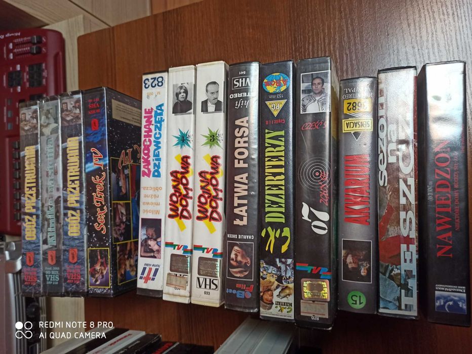 kaseta VHS mgnetowid