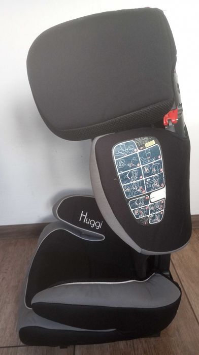 Fotelik Cartero Huggi 15-36 kg isofix