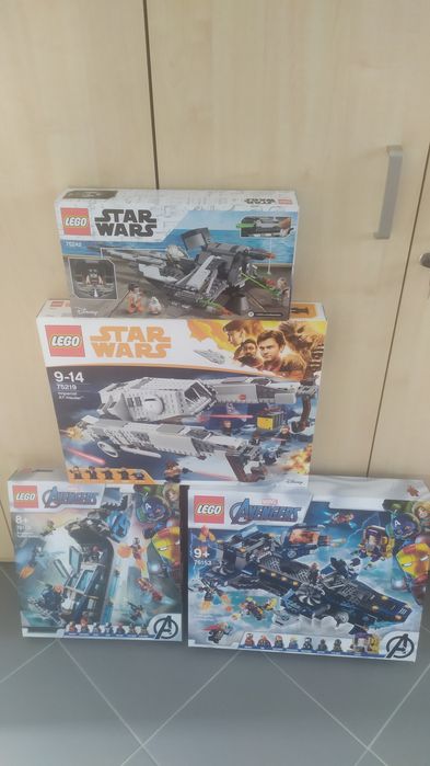 LEGO 75219, 75242, 76153, 76166, 21121