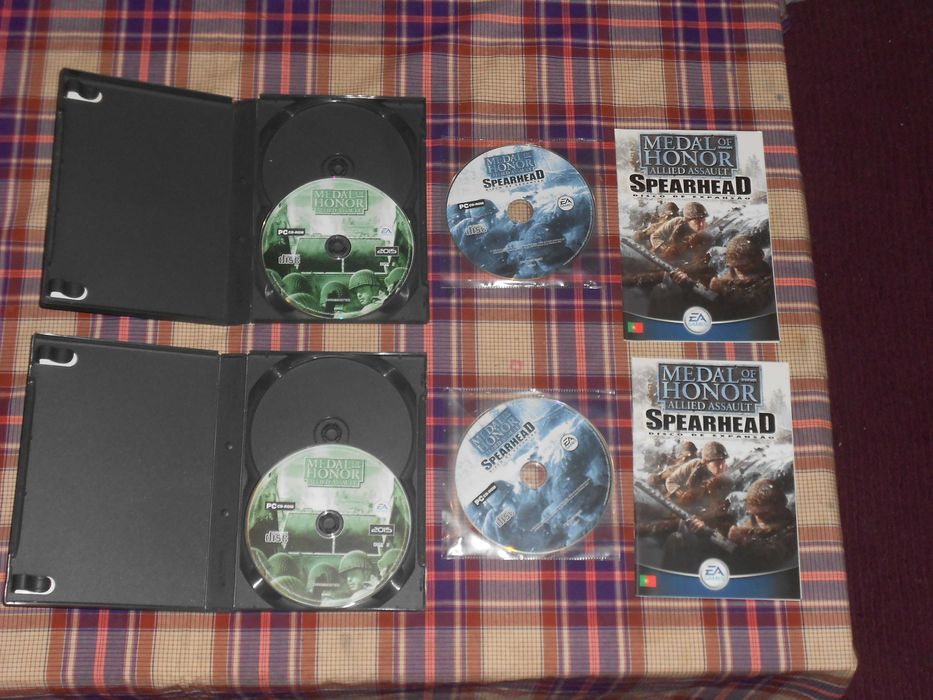 Jogos PC CD-ROM Medal of Honor deluxe - Spearhead disco expansao