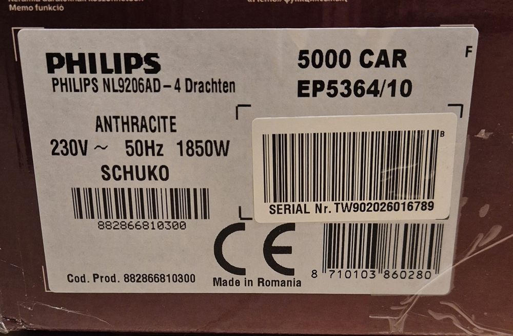 Philips Lattego 5360 ekspres