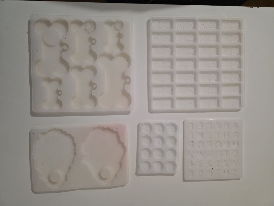 Moldes de Silicone - Resinas , Gesso ou velas