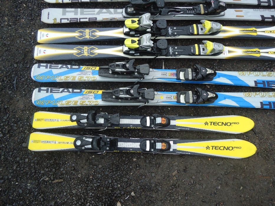 narty zjazdowe / różne rozmiary /