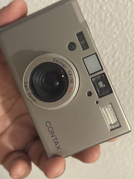 Contax T3 titanium Data Back