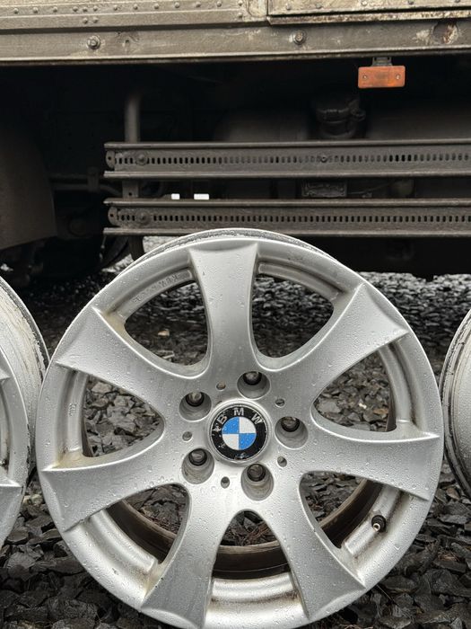 BMW E60 E61 Диски ЕТ 20 R16 7J титани дискі е60 е61 ALUTEC