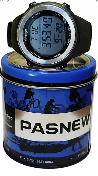 Zegarek sportowy z pedometrem Pasnew.