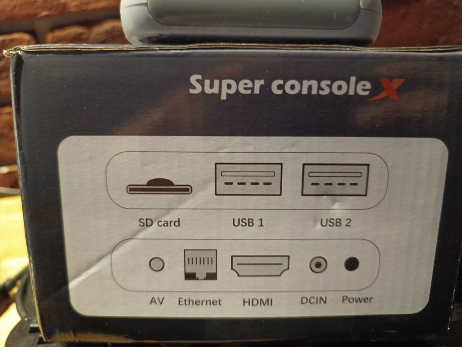 Retrostation Super Console X maszynka do emulacji Amiga Atari Sega CPS