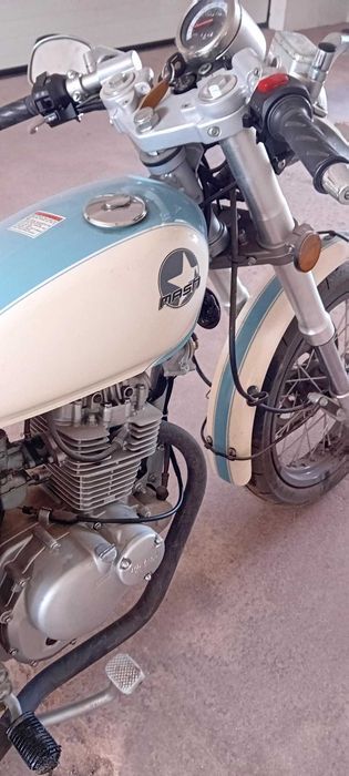 Mash Café Racer Blue 125cc | 2016 | Apenas 479 Km