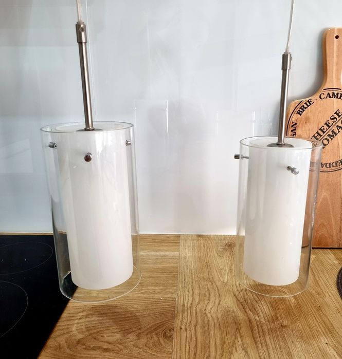 Lampa wisząca szklana nowoczesna