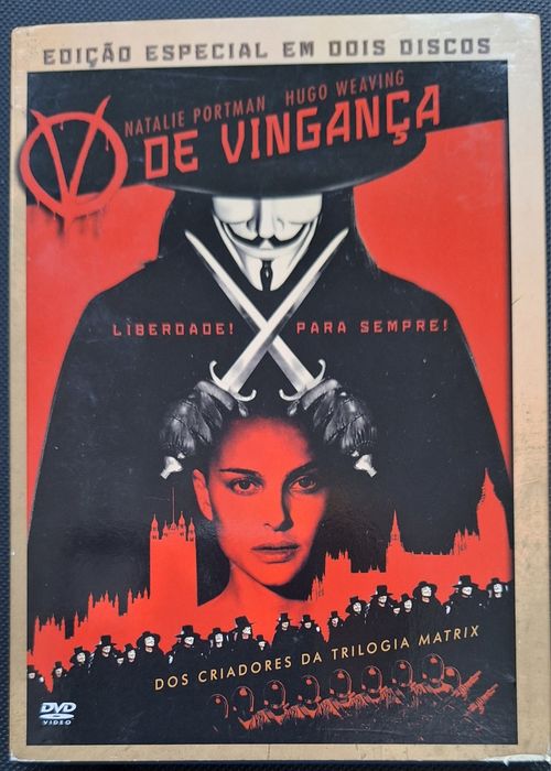 DVD Born to Kill | V for Vendetta | Pan's Labyrinth