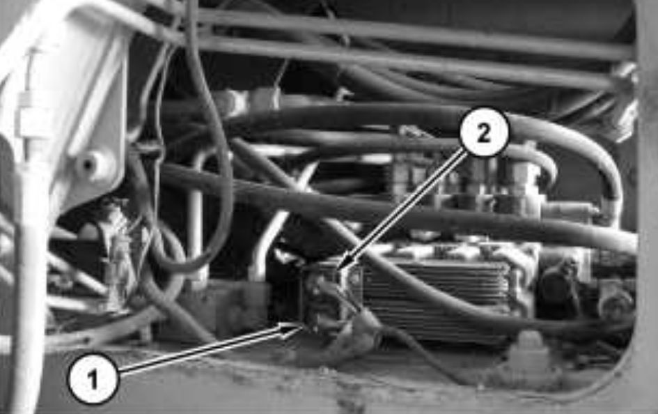 Naprawa PHS moduł sterownik hydrauliki TH220B TH330B Caterpillar