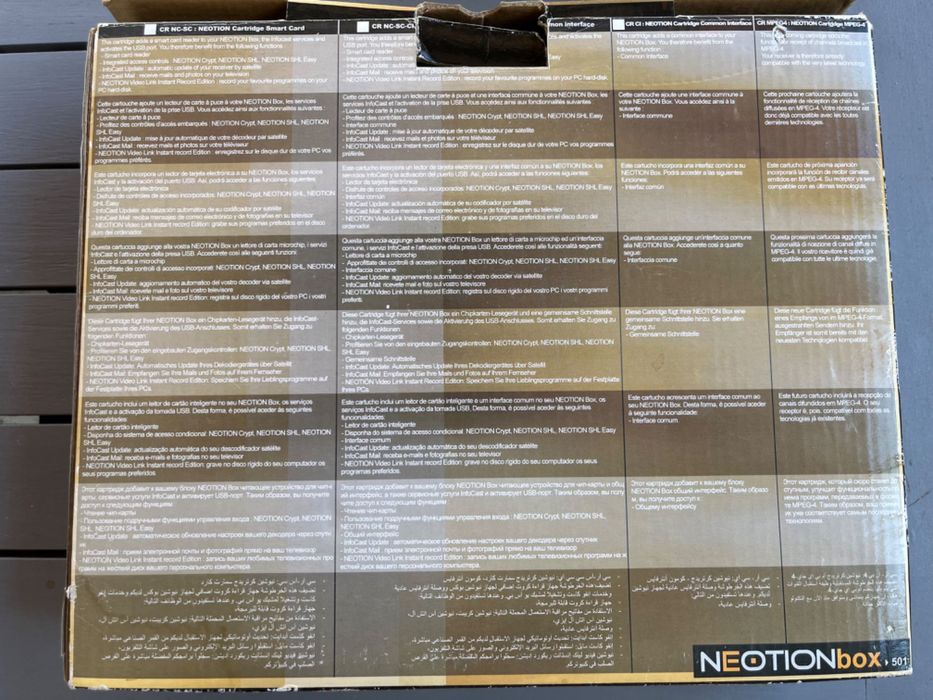 Sintonizador/receptor de satélite