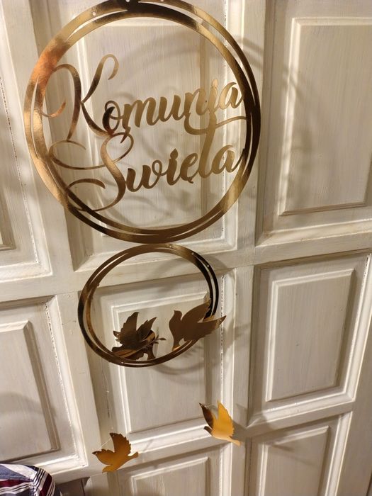 Etui na sztuce, serwetki,balony, Komunia