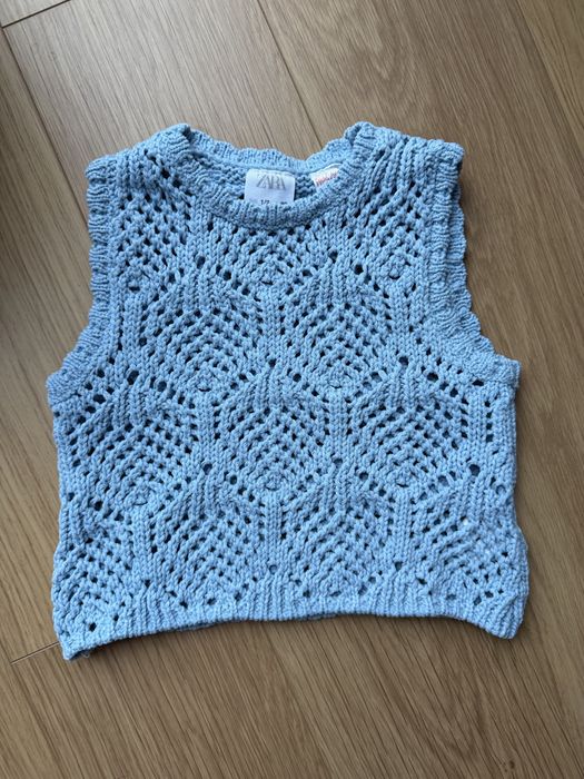 Kamizelka / top / narzutka dzianinowa ZARA, rozm. 89