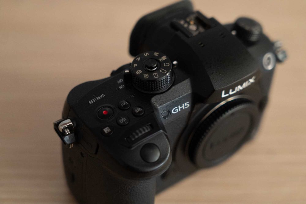 Lumix GH5 + adapter VItrox EF-M2II