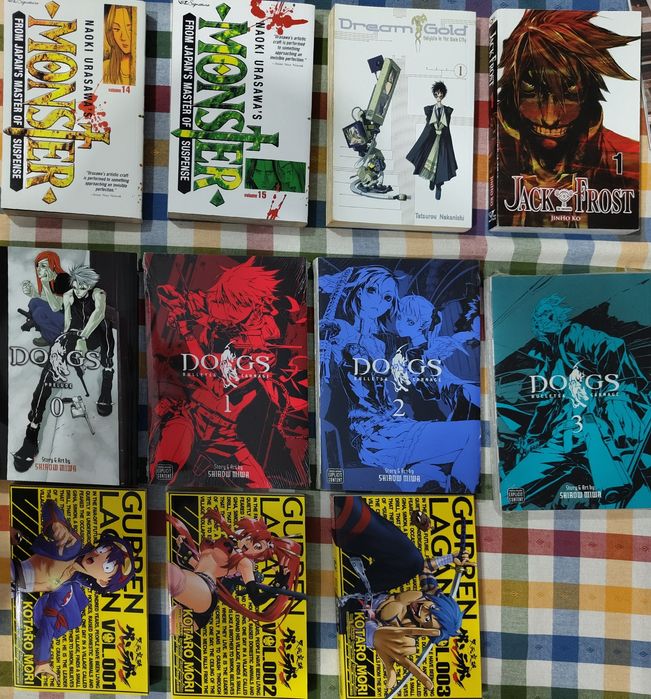 Mangas em inglês