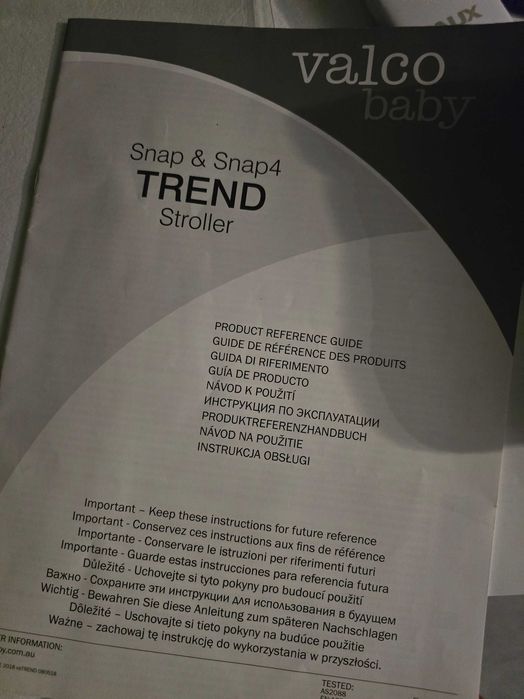 wózek Valco Baby Snap trend 4, spacerówka