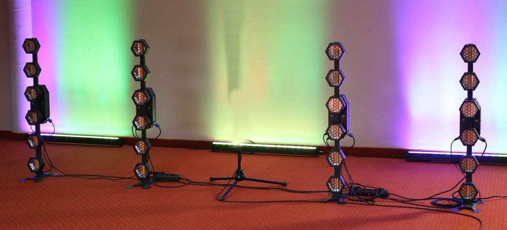 Światła LED RETRO - 4 szt