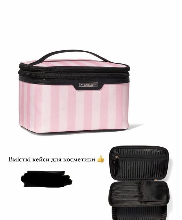 Оригінал/Косметичка/Victoria’s Secret/Виктория Сикрет/Вікторія Сікрет/Косметичка 4в1/Косметичка Виктория Сикрет/Косметичка Victoria’s Secret/Кейс