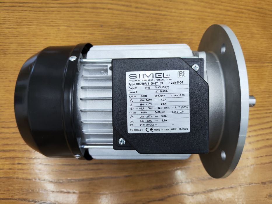 Nowy silnik elektryczny Simel 230/380V – 1.1 kW – 2880/3490 obr/min
