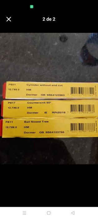 Fresas Dormer completamente novas