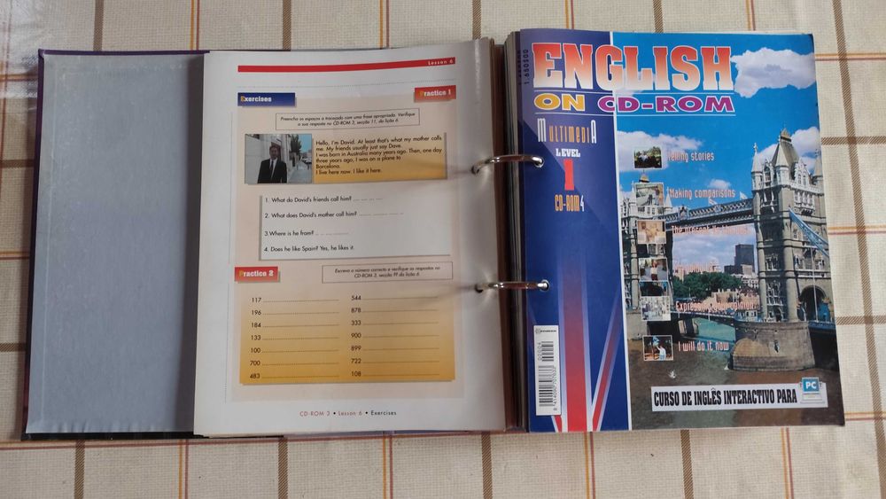Curso multimédia de inglês