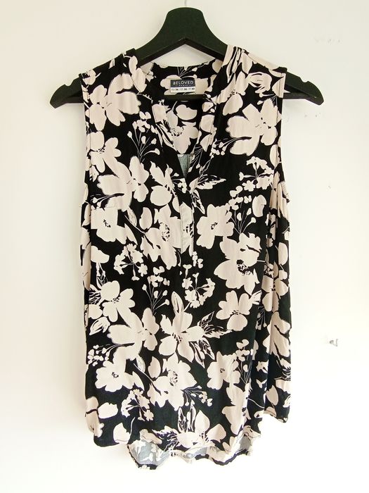 Bluzka bez rękawów S 36 Beloved Wiskoza