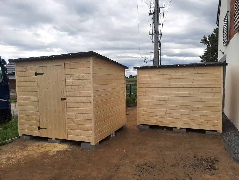 Domek narzędziowy 2.5x2.5 z podłogą