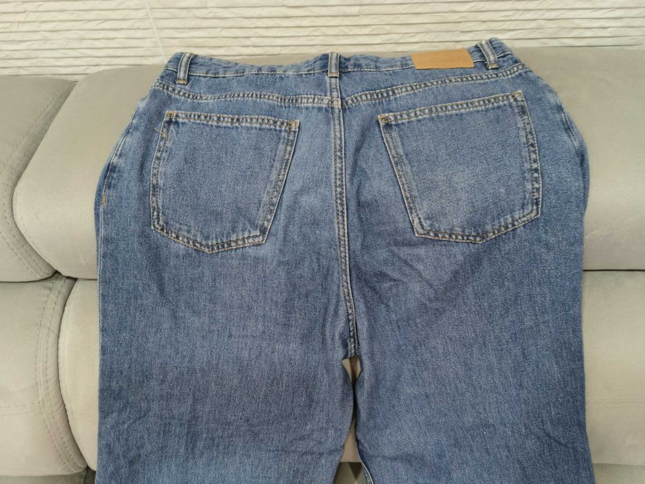Calça Ganga Bershka Mulher - modelo largo nº38