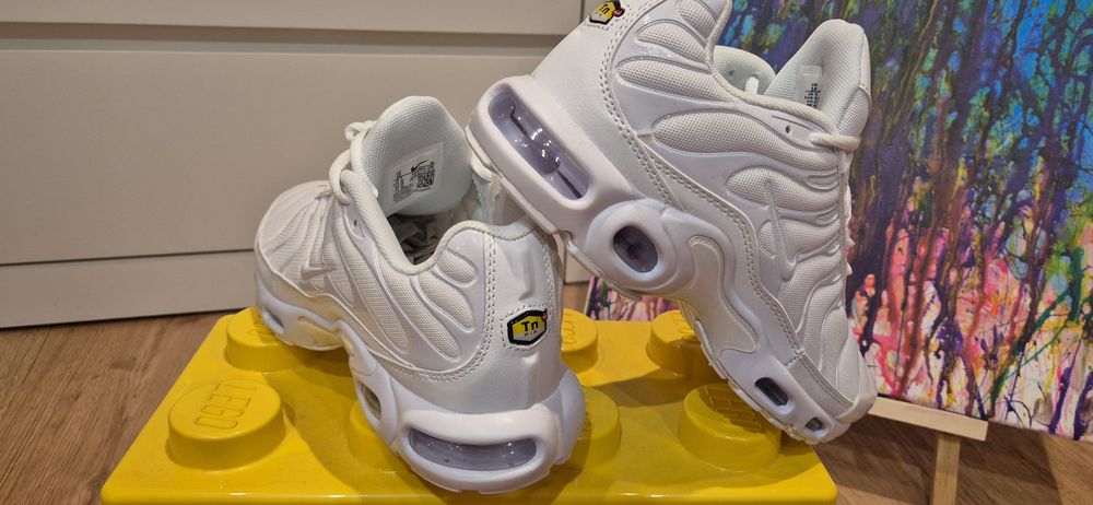 Nike Air Max Plus TN — rozmiar 44 | Triple White