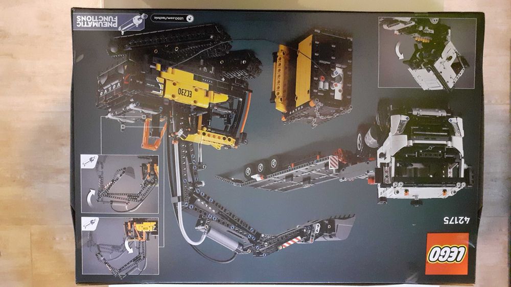 Lego 42175 Technic Ciężarówka Volvo FMX I koparka EC230 electric Nowy
