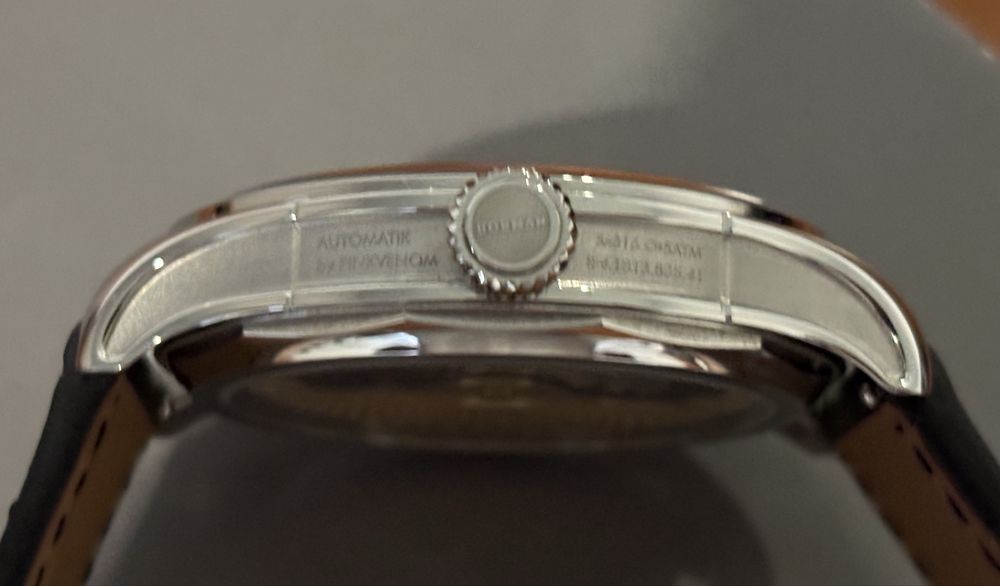 Relógio automático Borman Moonphase (estilo H. Moser)