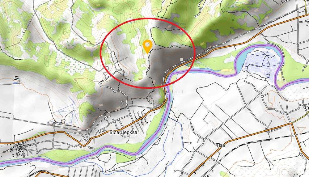 Продам землю 58 сотих в с.Середнє Водяне. Без комисії!
