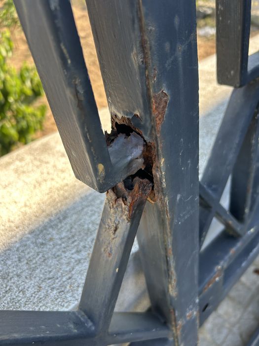 Grande portao em FERRO XXL