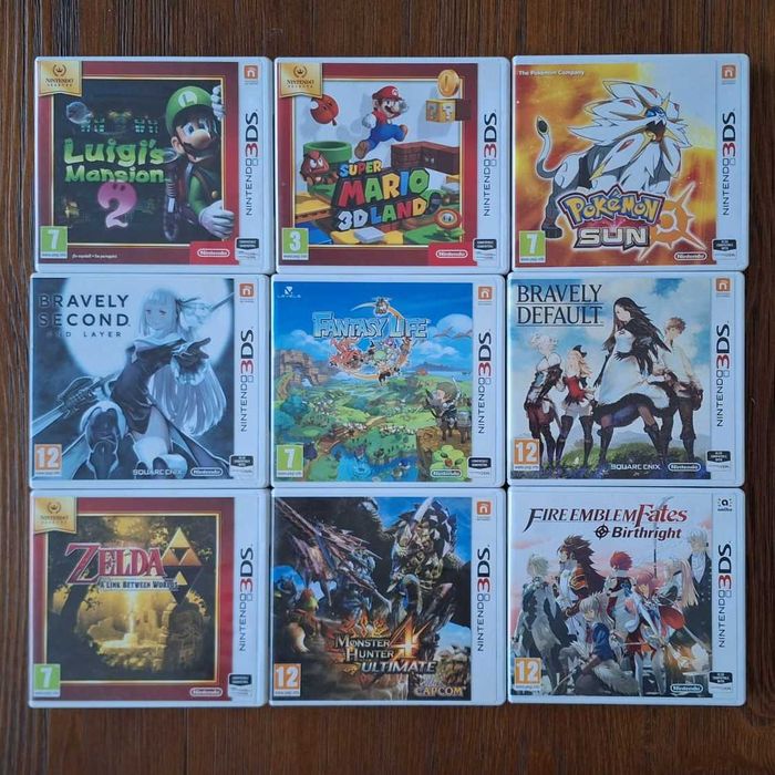 Jogos Nintendo DS e 3DS