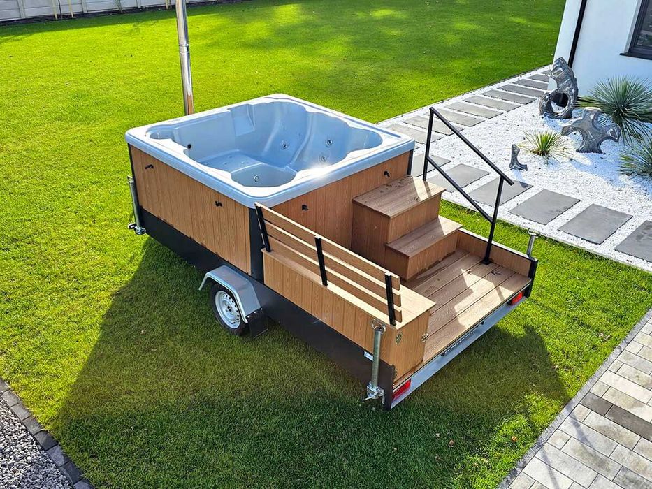 Mobilne Jacuzzi wanna spa COMFORT Balia jakuzzi HOT TUB Euroline