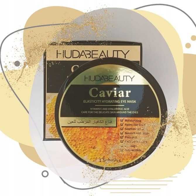 Płatki pod oczy z kawiorem HUDABEAUTY