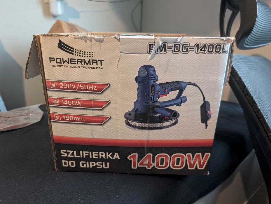 Szlifierka do gipsu PowerMat PM-DG-1400L