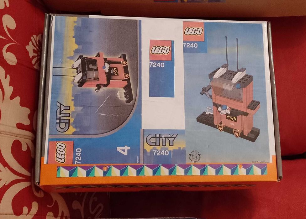 Klocki Lego City 7240-remiza strażacka