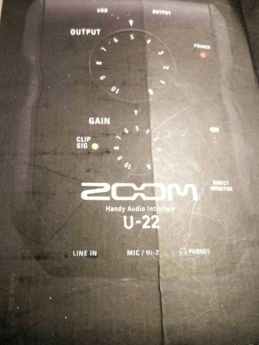 Zoom U-22 Audio Interface64286440230147123