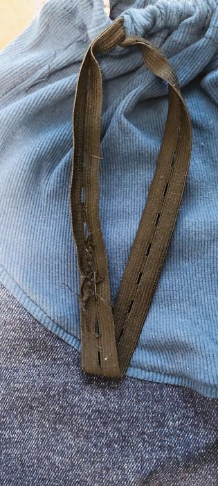 Джинси для вагітних палаццо сині
