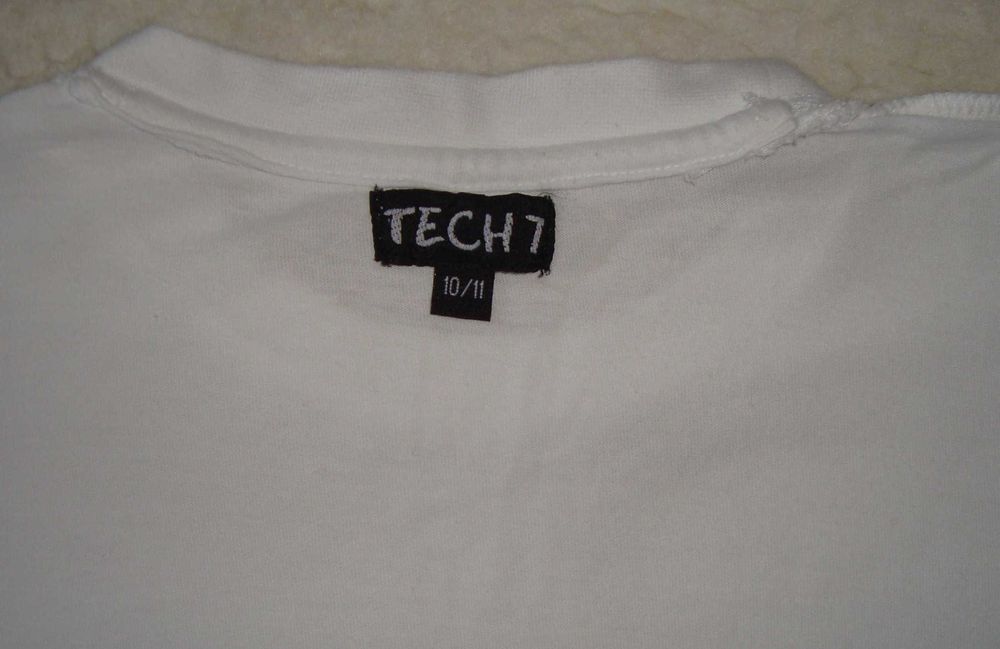 Футболка дитяча базова біла Alpinestars Tech 7  на 10-11 років 140 см.