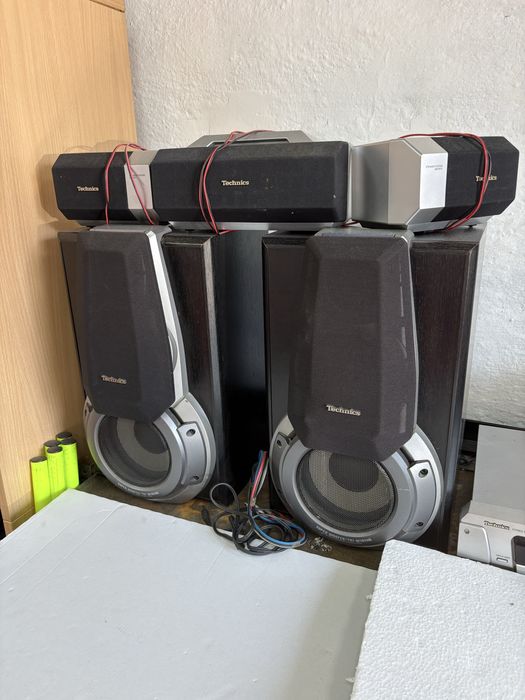 Potężna Wieża Technics SC-EH760 | MAX ZESTAW: 4 Kolumny + Satelity!